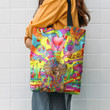 Hippie Musician Color Hippie Accessories Tote Bag