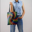 Bear Hippie Colorfun Hippie Accessories Tote Bag