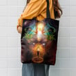Yoga Hippie Peace Love Hippie Accessories Tote Bag