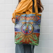 Hippie Sea Pattern Hippie Accessories Tote Bag