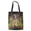July Girl Hippe Beautiful Peace Love Hippie Accessories Tote Bag