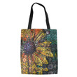 Hippie Sun Flower Hippie Accessories Tote Bag