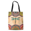 Hippie Mandala Color Bufterfly Hippie Accessories Tote Bag