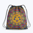Bohemian Sun Hippie Accessorie Drawstring Backpack