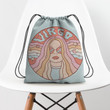 Virgo Girl Hippie Accessorie Drawstring Backpack
