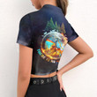 There Is No Planet B Hippie Forest Crop Top
