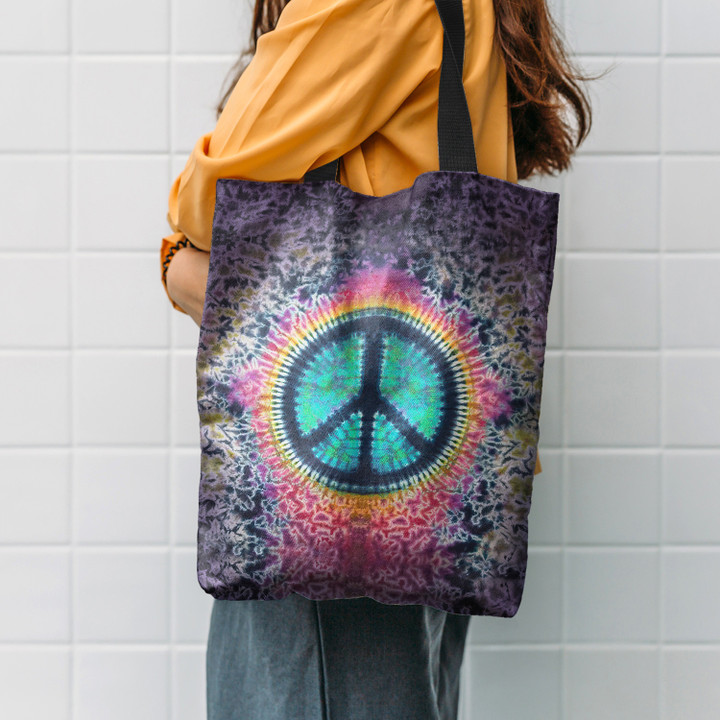 Ty dye Hippie Pattern Hippie Accessories Tote Bag