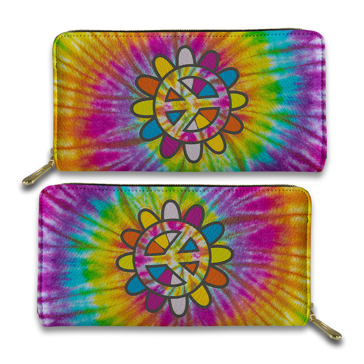 Hippie Ty Dye Flower Pattern Hippie Accessorie Woman Purse