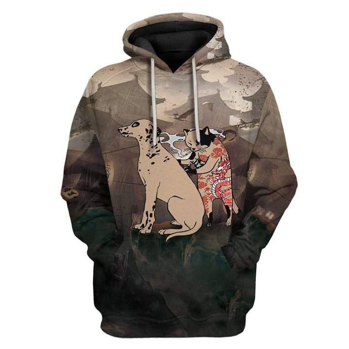 Xteex 3D Tattoo Yakuza Custom Hoodies Apparel