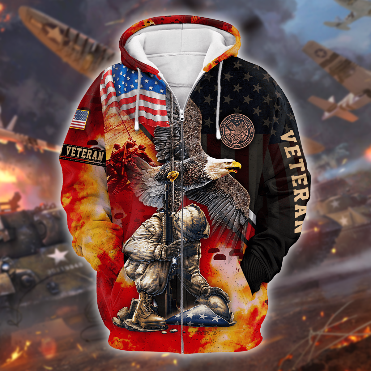 US VETERAN - AMERICAN RED EAGLE UNISEX SHIRTS , Gifts for veterans ...