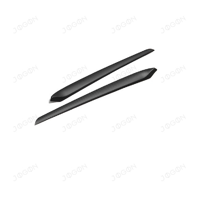 Carbon Fiber Dashboard Panel Cover For Tesla Model 3 Model Y 2021 2022 Car Front Door Interior Decoration Windshield Panel Trim