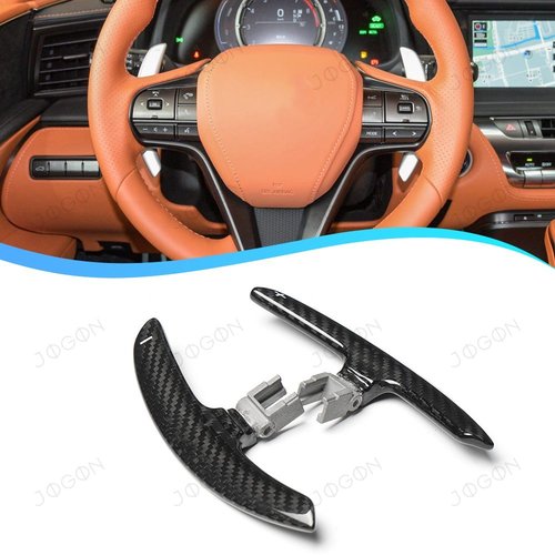 Paddle Shifter Extenions Real Pre-preg Carbon Fiber For Lexus LC500 500h 2018-2026