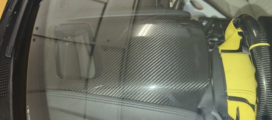 HUD Displayed Panel Pre-preg Carbon Fiber For Lexus LC500 500h 2018-2026 DALK023