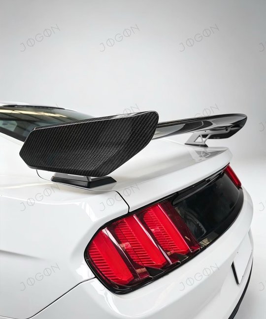 Pre-preg Carbon Fiber High Wing Rear Spoiler For Ford Mustang 2015-2026 S550 S650 D2FT040D