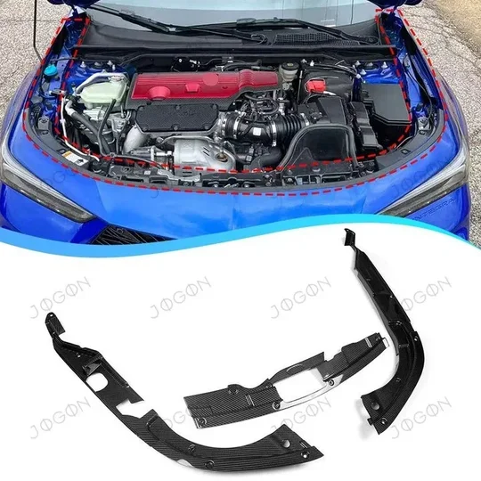 Engine Appearance Package For Acura Integra Type S DE5 DE4 A-Spec Base Pre-preg Carbon Fiber
