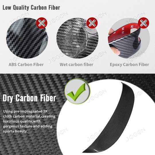 Rear Window Spoiler For Lexus LC500 Coupe Only 2018-2026 Pre-preg Carbon Fiber DALK026A