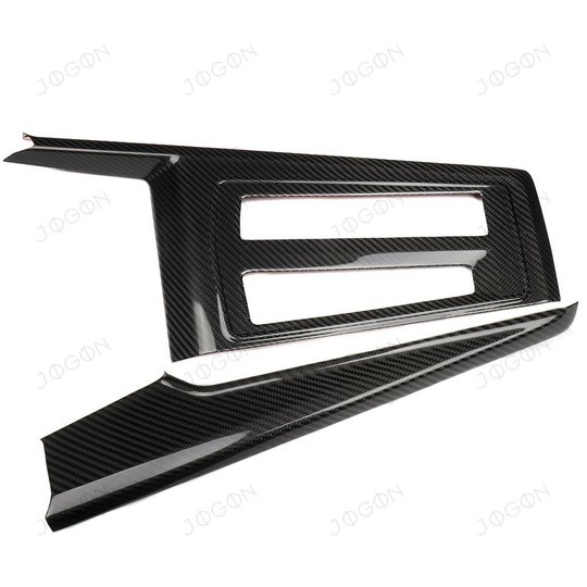 For RHD VW Golf 8 MK8 R-line GTI GTD GTE 2021-2026 Center Console Gear Shift Panel Real Pre-preg Carbon Fiber DDZ013