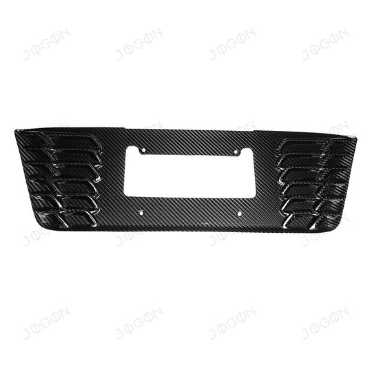 For Corvette C8 Z06 2023-2026 Rear License Plate Backing Cover Pre-preg Carbon Fiber D1WT0150A