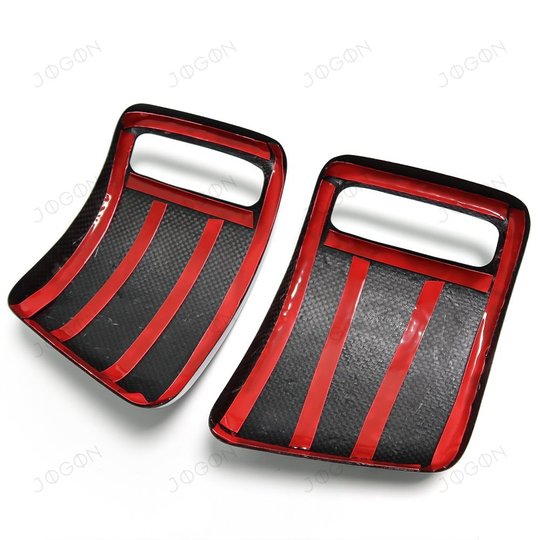 Pre-preg Carbon Fiber Tailgate Lamp Side Cover For Dodge Ram Laramie Tradesman BigHorn Rebel Longhorn Limited TRX 2019-2026 D1DQ031
