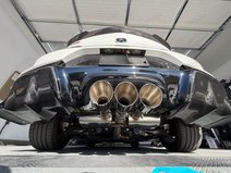 Pre-Preg Carbon Fiber Rear Diffuser Fin Extension Kit for Acura Integra Type S DE5 DAG041A