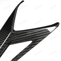 For Corvette C8 Stingray Z06 Z51 E-Ray 2020-2026 Rear Tailight Side Lamp Frame Cover Trim Dry Carbon Fiber D1WT0111A
