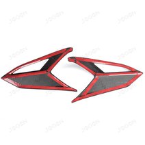 For Corvette C8 Stingray Z06 Z51 E-Ray 2020-2026 Rear Tailight Side Lamp Frame Cover Trim Dry Carbon Fiber D1WT0111A
