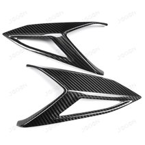 For Corvette C8 Stingray Z06 Z51 E-Ray 2020-2026 Rear Tailight Side Lamp Frame Cover Trim Dry Carbon Fiber D1WT0111A