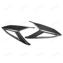 For Corvette C8 Stingray Z06 Z51 E-Ray 2020-2026 Rear Tailight Side Lamp Frame Cover Trim Dry Carbon Fiber D1WT0111A