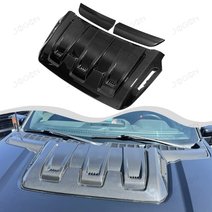 For Ford F-150 F150 Raptor R 2023-2025 Hood Scoop Air Vent Cover Dry Carbon Fiber D1FT049A