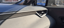 For Toyota GR Corolla Corolla Cross 2023-2026 Center Dashboard Outlets Cover Dry Carbon Fiber DAFT010A