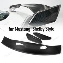 Pre-preg Carbon Fiber High Wing Rear Spoiler For Ford Mustang 2015-2026 S550 S650 D2FT040D