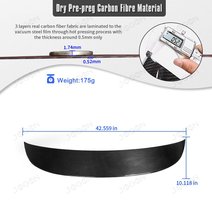 Rear Window Spoiler For Lexus LC500 Coupe Only 2018-2026 Pre-preg Carbon Fiber DALK026A