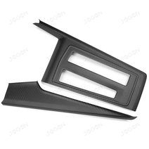 For RHD VW Golf 8 MK8 R-line GTI GTD GTE 2021-2026 Center Console Gear Shift Panel Real Pre-preg Carbon Fiber DDZ013