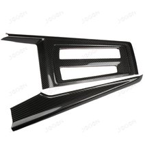 For RHD VW Golf 8 MK8 R-line GTI GTD GTE 2021-2026 Center Console Gear Shift Panel Real Pre-preg Carbon Fiber DDZ013