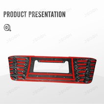 For Corvette C8 Z06 2023-2026 Rear License Plate Backing Cover Pre-preg Carbon Fiber D1WT0150A