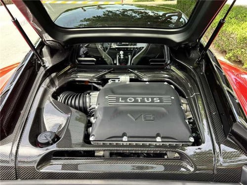 For Lotus Emira V6 Engine Surroundings Kit Real Dry Carbon Fiber