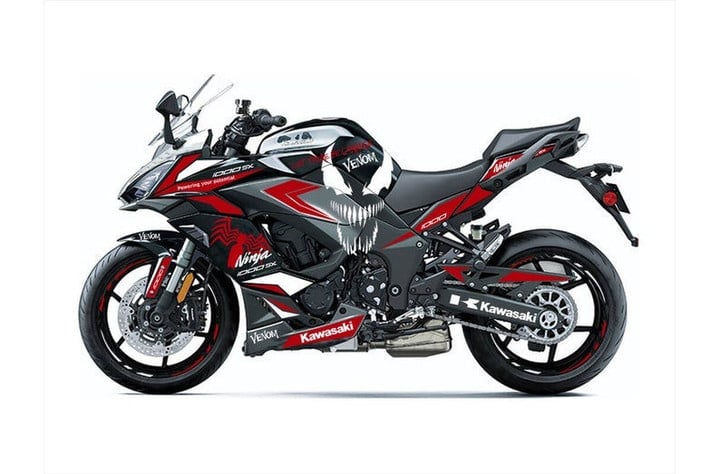 Kawasaki Ninja 1000sx 2020 Graphic Kit Decals "Venom" Design