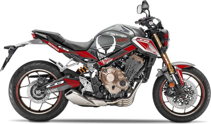 Full Body And Rims Honda CB650R 2019-2021 Decals Kit Graphic “Venom"