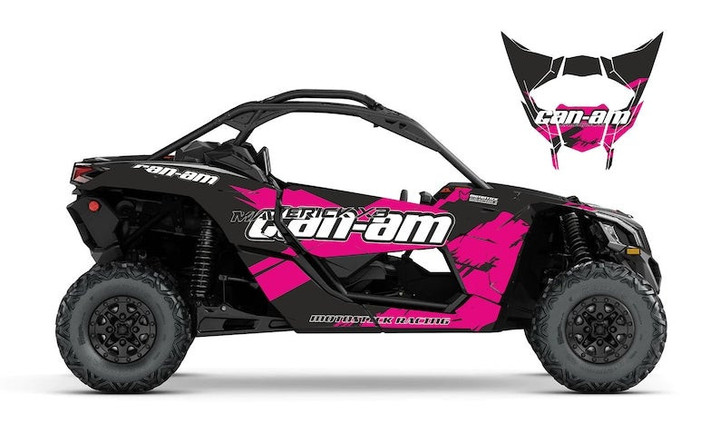 Full Body Wrap Graphics for Can-Am Maverick X3  Graphic kit “Foxia”