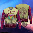 And Into The Forest I Go To Lose My Mind And Find My Soul Hippie Camping Peace Car 3D Full Print Classic Sweater 3D
