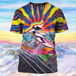 Hippie Windsurfing Astronaut T-shirt 3D