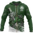 St Patrick day irish eire unisex zip hoodie 3D size S-5XL high quality