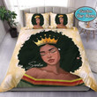 Afro queen duvet cover bedding set