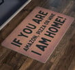 If you are amazon pizza or wine i am home easy clean welcome doormat full size
