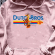 Tigger drinking Dutch Bros coffee T shirt hoodie sweater  size S-5XL