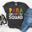 Para squad heart rainbow arrow T shirt hoodie sweater  size S-5XL