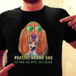 Dog Lovers Basset Hound Dad The Man The Myth The Legend T Shirt Hoodie Sweater  size S-5XL