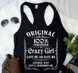 Original 100 percent certified crazy girl love me or hate me either way you'll remember me T Shirt Hoodie Sweater  size S-5XL
