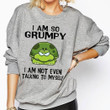 I am do grumpy i am not even talking to myself turtle T shirt hoodie sweater  size S-5XL