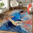 Pete Townshend Music World Art Area Rug Living Room Rug Home Decor Floor Decor 